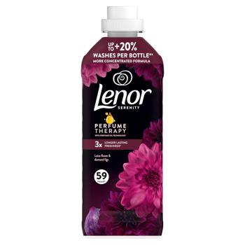 Кондиціонер для білизни Lenor Квітка лотоса та діамантовий інжир 1,24л - купити, ціни на Ідеал - фото 2