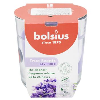Свеча ароматическая Bolsius Лаванда 80х73мм - купить, цены на Biotus - фото 2