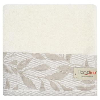 Home Line Flora Cream Terry Towel 50x90cm - buy, prices for - photo 2
