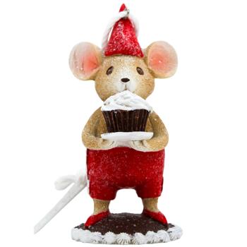 Фигурка подвесная Bona Di Мышка декоративная 11см в ассортименте - купить, цены на - фото 3