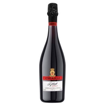 Chiarli Lambrusco Rosso Red Semi Sweet Sparkling Wine 7.5% 0.75l