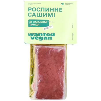 Wanted Vegan Plant-Based Sashimi with Tuna Flavor 100g