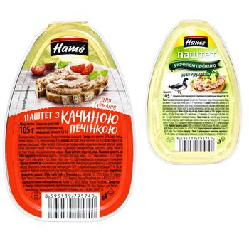 Hame Pate with Duck Liver for Gourmets 105g - buy, prices for COSMOS - photo 1