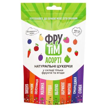 Frutim Assorted Natural Candies 120g - buy, prices for MegaMarket - photo 1