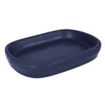 Bisk Nero Soap Dish Dark Blue