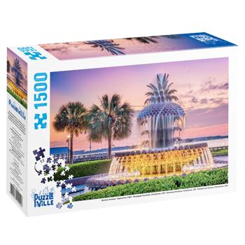 Пазл Puzzleville Фонтан Ананас, Чарльстон, США 1500 елементів - купити, ціни на NOVUS - фото 1