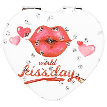 Heart Cosmetic Mirror 8x7cm - buy, prices for ULTRAMARKET - photo 6