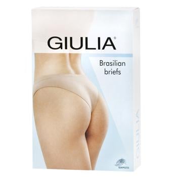 Труси жіночі Giulia Brasilian Briefs L/XL Naturale - купити, ціни на NOVUS - фото 2