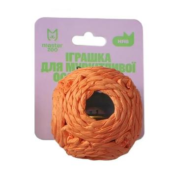 Іграшка для котів MasterZoo Мʼячик-дзвіночок 6,5 см - колір в асортименті - купить, цены на MasterZoo - фото 3