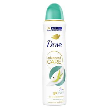 Дезодорант аерозольний Dove Advanced Care Go Fresh груша-алое вера 150мл - купити, ціни на METRO - фото 1