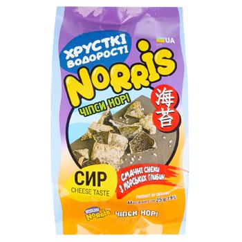 Чипсы нори Norrisс сыром 25г - купить, цены на Идеал - фото 1