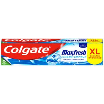 Colgate Cooling Crystals MaxFresh Cool Mint Toothpaste 125ml - buy, prices for Auchan - photo 1