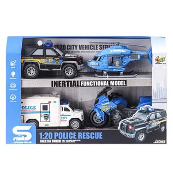 Cars2 Police Transport 4in1 Play Set in Assortment