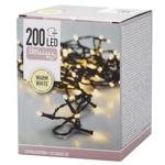 Гирлянда электрическая Koopman наружная 200 LED 13м теплый белый