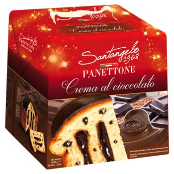 Santagelo Alla Crema di Cioccolato Panettone 908g - buy, prices for MegaMarket - photo 1