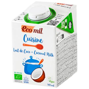 Сливки растительные Eco Mil из кокоса органические 0,5л