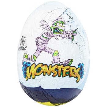 Monzhar Monsters Chocolate Egg with Toy 25g