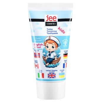 Зубна паста дитяча Jee Cosmetics Тутті-фрутті 50мл