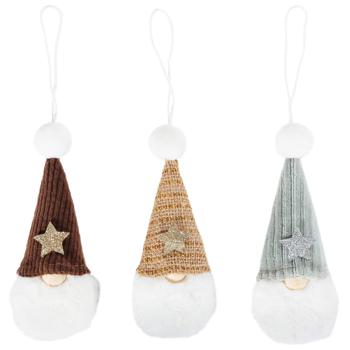 Actuel Gnome Christmas Pendant 14cm - buy, prices for Auchan - photo 1