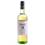 Just 0 fresh & fruity non-alcoholic white semi-sweet wine 0.5% 0.75l