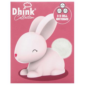 Dhink Bunny Soft Pink Nightlight - buy, prices for WINETIME - photo 3