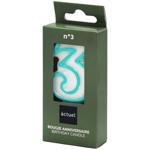 Actuel Blue Candle For Cake 3