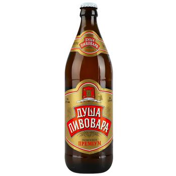 Dusha Pyvovara Premium Light Beer 5.2% 0,5l - buy, prices for Auchan - photo 1