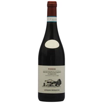 Umani Ronchi Podere Montepulciano D'abruzzo Red Dry Wine 13% 0.75l - buy, prices for Epicentr FOOD - photo 1