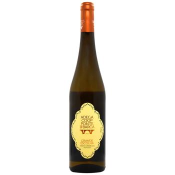 Вино Ponte da Barca Vinho Verde біле напівсухе 12% 0,75л - купити, ціни на МегаМаркет - фото 1