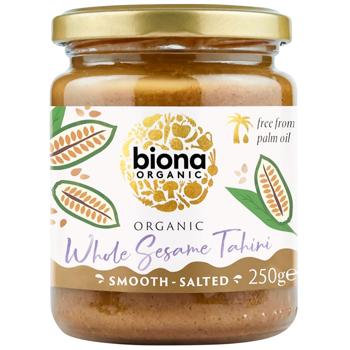 Biona Organic Whole Sesame and Salt Tahini 200g - buy, prices for WINETIME - photo 1
