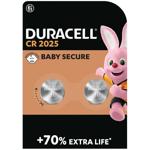 Duracell CR2025 Specialized Lithium Batteries 2pcs