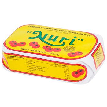 Сардина Nuri в томатному соусі