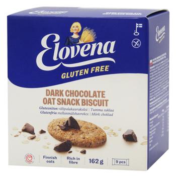 Галеты овсяные Elovena с шоколадом 162г - купить, цены на NOVUS - фото 3