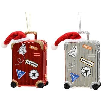 Підвіска Decoris Валіза 6х4х10см в асортименті