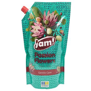 Крем-мило Jam Passion Flowers з гліцерином 900г - купити, ціни на Таврія В - фото 1