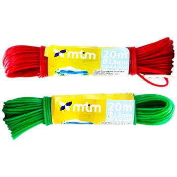 PVC linen cord with metal core 20m