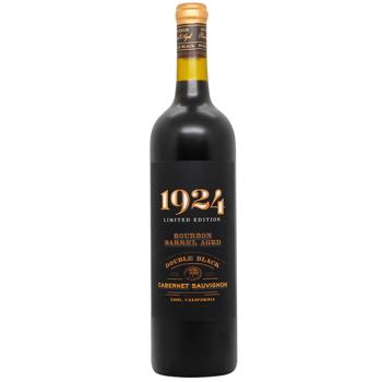 Вино Gnarly Head 1924 Bourbon Barrel Aged Double Black Cabernet Sauvignon червоне сухе 14,5% 0,75л - купити, ціни на WINETIME - фото 1