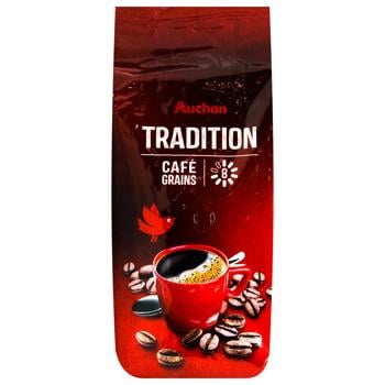 Auchan Traditional Coffee Beans 1kg - buy, prices for - photo 4