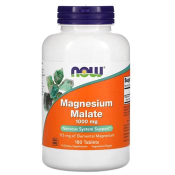 Now Foods Magnesium Malate 1000mg 180 tablets - buy, prices for Biotus - photo 1