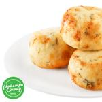 Savoury Cheese Pancakes with Parmesan and Herbs