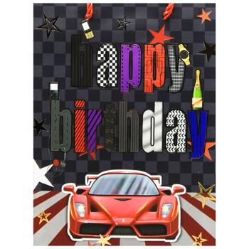 Пакет подарунковий паперовий 18*23,5*8см 077S-5985 - купити, ціни на Таврія В - фото 2