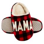 Капці домашні жіночі HS-LUX напiвчешки MAMA bear р.36-37 Twins, пара