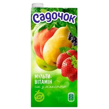 Sadochok Multivitamin Juice with Pulp 0.95l - buy, prices for AlcoHub - photo 3