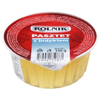 Rolnik Turkey Pate 130g - buy, prices for Tavria V - photo 1