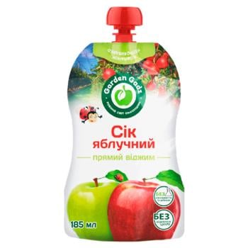 Garden Gadz Apple Juice 185ml - buy, prices for Supermarket "Kharkiv" - photo 1