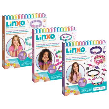 Make it Real Linxo Jewelry Set for Creating Bracelets