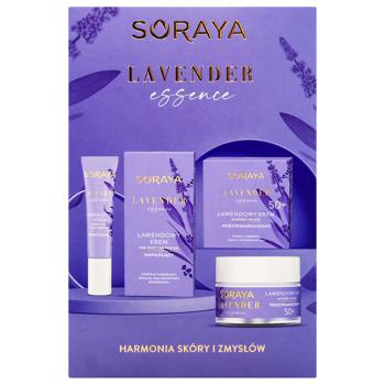 Soraya Lavender Essence Cream Set 50+ 50ml and Under Eyes Cream 15ml - buy, prices for MegaMarket - photo 2