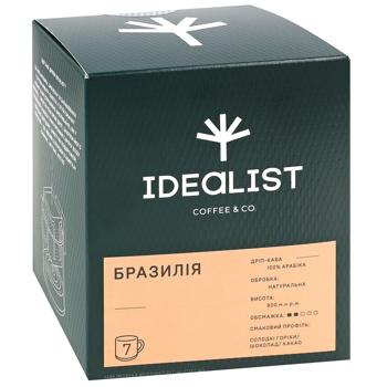 Idealist Coffee Brazil Drip Coffee 12g*7pcs - buy, prices for - photo 2