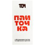 Шоколад Том Плиточка с фисташковой пастой и вафельной крошкой 100г