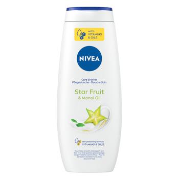 Nivea Star Fruit & Monoi Oil Shower Gel Cream 500ml - buy, prices for Supermarket "Kharkiv" - photo 1